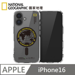 National Geographic Rugged Magnetic Anti-Fall Protective Case Magsafe Magnetic Suitable for iPhone 16 - Global Seal Yellow , , large