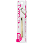 【Greenbell】Stainless Steel Tweezers (Wide Tip/Gold), , large
