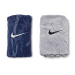 NIKE COOLING LOOP TOWEL脖圍涼感毛巾 健身 訓練 跑步 戶外 運動 透氣 輕薄 彈性 舒適 灰 藍, , large