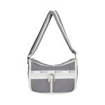 |快速出貨|Lesportsac Small Everyday Bag 小型斜背包 送禮推薦-滾邊寧靜灰, , large