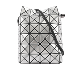 ISSEY MIYAKE BAO BAO WRING 亮面抽繩水桶包/銀色, , large