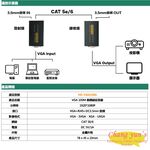 昌運監視器 HD-VGA100A 100米VGA+聲音網路延長器, , large