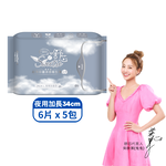 Ultra-thin cooling sanitary pad(34cm / 6 piece *5 pack), , large