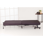 《Simple Life》High anti-roll support 14-section storage folding bed (easy assembly) iron gray KR, , large