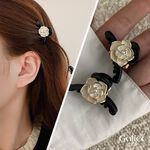 【Gulicc】古莉可 髮夾 法小香風 山茶花瀏海抓夾, , large