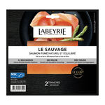 萊貝耶野生煙燻鮭魚切片, , large