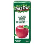 樹頂100純蘋果汁200ml, , large