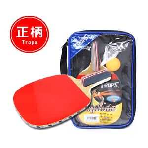 Success成功 44101-1 正手柄五夾反膠桌球拍(學校級)