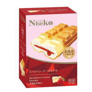 Niseko Strawberry Cheese Monaka