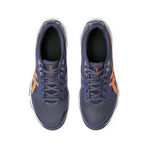 Asics Gel-rocket 11 男 排球鞋 羽球鞋 穩定 包覆 回彈 深藍 橘 [1071A091-500], , large