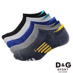 【D&G】透氣避震足弓男襪-D398 襪子 機能運動襪, , large