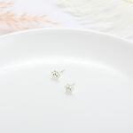 【Angel & Me】貓掌 貓肉球 剷屎官 Cat 一對 s925 純銀 耳環 耳夾 情人節 禮物, , large