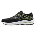 Mizuno Wave Equate 8 男 慢跑鞋 運動 休閒 支撐 緩震 黑 螢光綠 [J1GC244852], , large