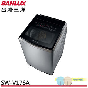 SANLUX 17KG Inverter Stainless Steel Washing Machine SW-V17SA
