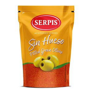 SERPIS pitted green olive(bags)