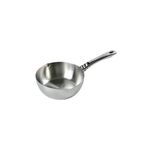 All steel heat-insulated snow pan 18cm, , large