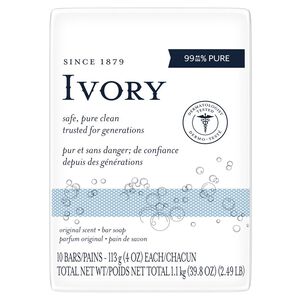 美國Ivory原味香皂-113gx10