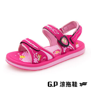 G3830B GP童鞋<桃紅色-34>