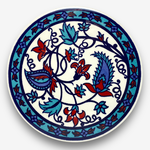 【SOLO Vintage】Designer Heat Mats Ceramic Hot Pads Coasters Made in Turkey 25, , large