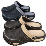 [e shoe store] Gardener shoes/Bush shoes/Croco shoes/Waterproof slippers for men Brown 27CM, , large