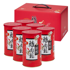 【DaChanFood】Premium Chicken Floss – Carry Box of 6 – 160g × 6 cans/box