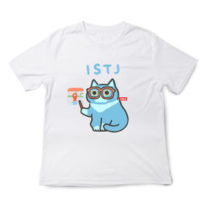JZ TEE MBTI Cat ISTJ-Logistician Graphic Tee
