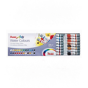 【Pentel 飛龍】積層軟管水彩24色 /盒 WFRS-24T