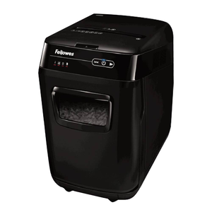 【Fellowes 婓樂】粒狀 4 x 38 mm 全自動 碎紙機 32L/台 AutoMax 200C(可碎信用卡、光碟或約10張紙70磅紙)