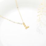 【Angel & Me】愛在一起 & and s925 純銀厚鍍 24k 純金 項鍊, , large
