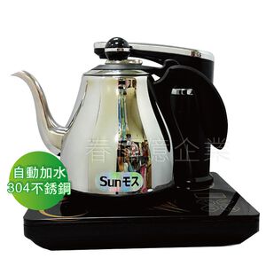 [春佰億]超豪 AI智慧型全自動補水泡茶機S-678AI 自動加水泡茶壺 1台