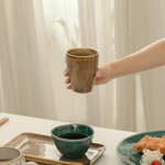 Handmade Japanese Kiln Glaze Teacup, , large