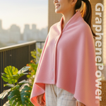 Graphene Dual-Use Shawl Blanket, , large