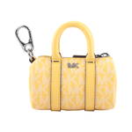 Michael Kors 塗層帆布波士頓包造型吊飾/鑰匙圈/水仙花黃, , large