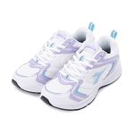 DIADORA迪亞多那 輕量專業慢跑鞋 女運動鞋 女鞋 時尚 百搭 透氣 舒適 穩定 保護後跟 耐磨 止滑 白藍 灰粉, , large