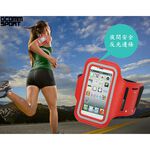 GCOMM SPORT iPhone8+/7+/6+ 5.7吋 以下通用 穿戴式運動臂帶腕帶保護套 黑色, , large