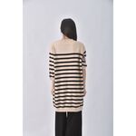 (S) milet韓牌質感圓領杏色洋裝二手衣, , large