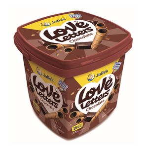 LOVE LETTERS WAFER CHOCOLATE ROLL 360G