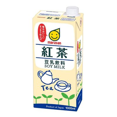 丸三豆乳飲料L-紅茶味