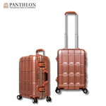 【PANTHEON PLAZA】展示品限量出清 PANTHEON 19 24 28吋 輕量鋁框 金屬膜絲行李箱 PTR-3300 兩色可選, , large