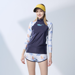 MONINA MIT Long sleeve sun protection two piece swimsuit -L, , large