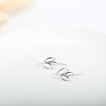 【Angel & Me】葉葉相思 葉子  s925 純銀 耳勾 耳環 生日 禮物, , large