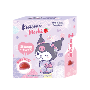 [泓俐]Kuromi草莓麻糬120g