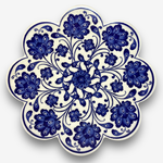 【SOLO Vintage】Designer Heat Mats Ceramic Hot Pads Coasters Made in Turkey 08, , large