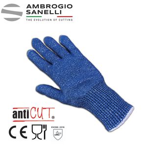 蓋瑞廚物【SANELLI AntikCut 食品級防切手套 達最高防切規格 等級5級 】 防割手套 防切手套 歐洲製