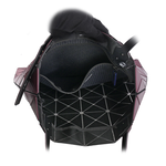 ISSEY MIYAKE BAO BAO Lucent 6x6 金屬感設計托特包/酒紅色, , large