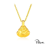 【Prisme Gold】黃金項鍊 招財福袋 鍊墜項鍊 (金重：約0.02錢&plusmn;0.01), , large