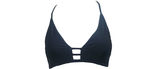 QXHEE.T.Made in Taiwan, spaghetti straps, cross-button top, low-waisted pants swimsuit (vital clear/night murk/night sky flower language) ready for sale, , large