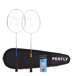 迪卡儂成人款中階羽球拍套組