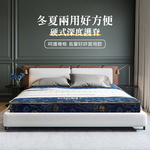 Second generation Japanese blue diamond mat hard spring mattress 3.5 feet, , large