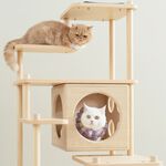 【paipaipets】Short-Legged Cat Jumping Staircase, , large